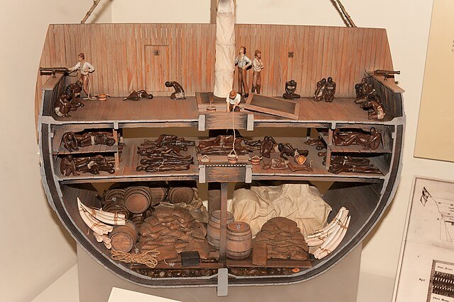 Slavery - slave in a Caravel